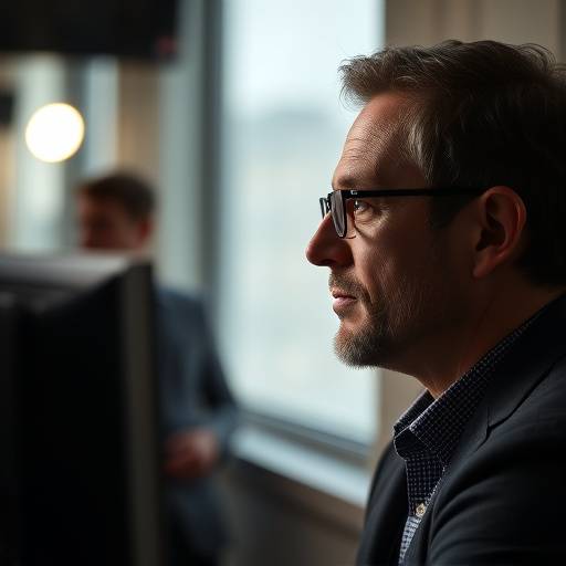 Stillbillede fra et eksperimentelt interview om kunstig intelligens med en førende ekspert.